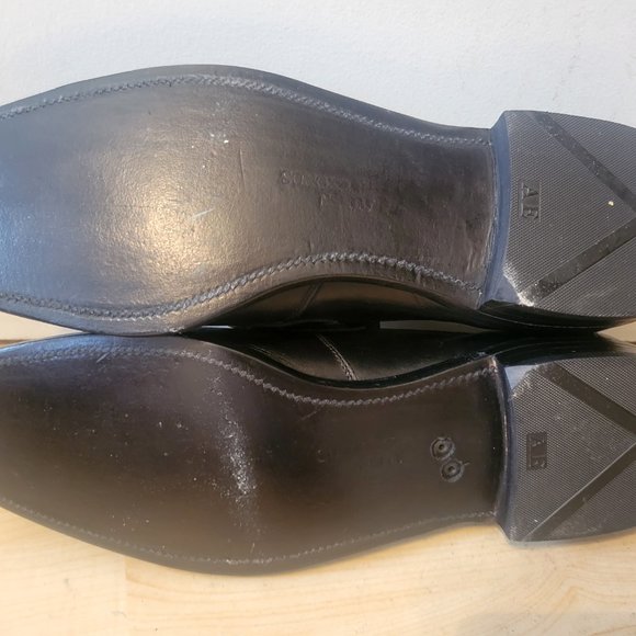 Allen Edmonds Black Tassle Loafer 10 AAA (narrow)